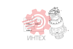 Компоненты поворотного редуктора B229900006314