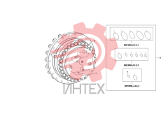 Компоненты редуктора 60246652