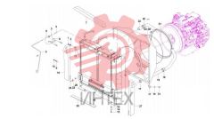 Корпус радиатора SY215CAI4K.1.3.3A 11925314