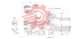 Трубопровод гидравлической системы SY215CAI4K.1.4A.1A 12922616