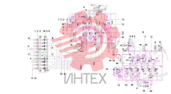 Трубопровод гидравлической системы SY215CAI4K.1.4A.3A 12922706