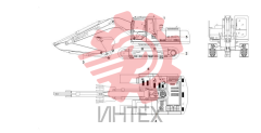 Компоненты основные экскаватора SY220C9 13143446