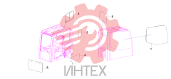 Стекла кабины 60122069