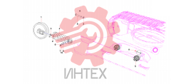 Колесо направляющее и натяжитель SY220C9M2K.2A 13231470