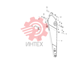 Узел рукояти 11416881