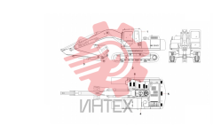Компоненты основные экскаватора 12704362