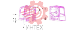 Аксессуары кабины 60096344