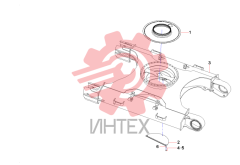 Комплектующие поворотной платформы 10195086