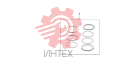 Комплект уплотнительных колец 60243991