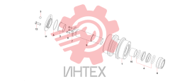 Каток опорный 12168856