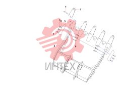 Ковш SY245C 13590574