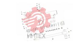 Цилиндр ковша масляный ZX26.2 13915265