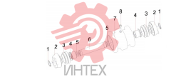 Каток опорный 12935633