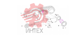 Система гусениц SY26C1Y4LU.2 13929668 (часть 1)