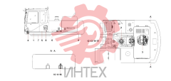 Комплектующие экскаватора 13717156