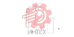 Перегородка левая двигателя 13662728