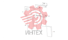 Перегородка отсека двигателя нижняя A810502012215