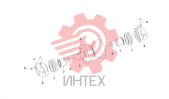 Каток гусеничный 11358479