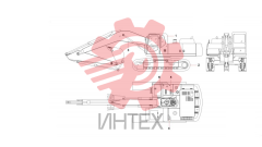 Компоненты основные экскаватора 12369607
