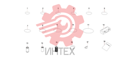 Кольца уплотнительные ,ремень и фильтр 12745195