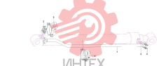 Крепление трубопровода цилиндра ковша SY335C9I2K 12261944