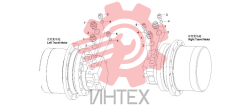 Соединения гидромоторов 13063324