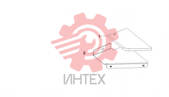Пластина угловая 13505014