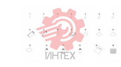 Кольца уплотнительные и фильтры 13251103