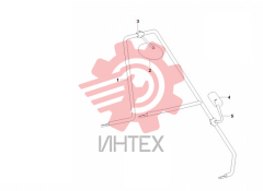 Поручень с зеркалом заднего вида 12099396
