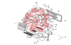 Корпус экскаватора 13346999 SY365CFI2KH.1.6