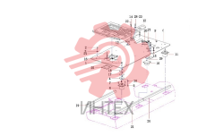 Пол кабины 13346289 SY365CFI2KH.1.5