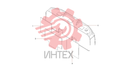 Противовес 13439033 SY365CDI3K.1.