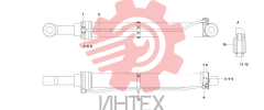 Цилиндр рукояти 12829673