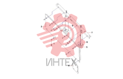 Стенка задняя отсека двигателя SY485C1 13306271