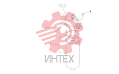 Фильтр топливный и кронштейн 60250940