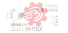Комплектующие цилиндра ковша 60248642