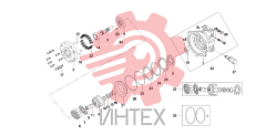 Компоненты мотора поворота 60164190