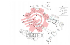Цилиндр отвала ZX55.3.4B 13066989