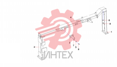 Каркас кабины SY55C9K4R.1.6.1 13622963
