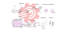 Комплектующие гидрораспределителя SY55C9K4R(US).1.4 13848014