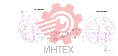 Соединения бортовых редукторов SY55C9 13468720