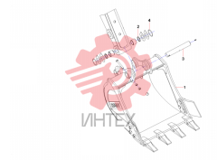 Узел ковша SY55C9K4R.3A 13855084