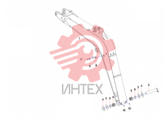 Узел стрелы SY55C9K4R.3A 13855084