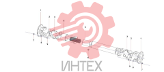 Вал карданный 60253615