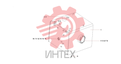 Бак топливный 11451634