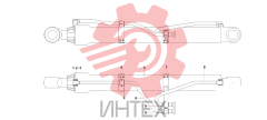 Цилиндр стрелы левый 12887835