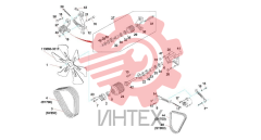Вентилятор, шкив, ремень 60322851