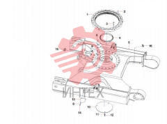 Комплектующие поворотной рамы SY75C3I3.2A 13300941