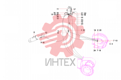 Соединения бортовых редукторов SY75C3I3.2A 13300941