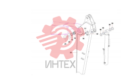 Крепления стрелы и гидроцилиндров SY75C3I3R(US).3 13211055 (часть 2)